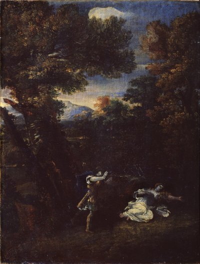 Cephalus en Procris door Marcantonio Franceschini