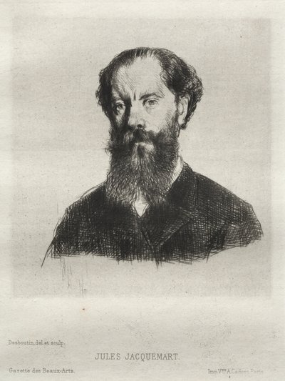 Jules Jacquemart door Marcellin Gilbert Desboutin