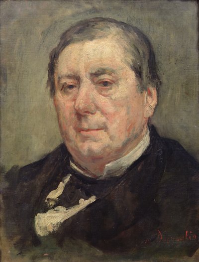 Portret van Eugene Labiche (1815-1888) door Marcellin Gilbert Desboutin