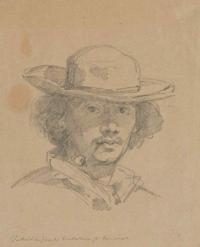 Zelfportret door Marcellin Gilbert Desboutin