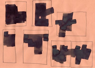 Zonder titel, 2014 (grafiet en inkt op papier) door Marco Campedelli