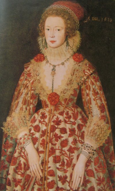 Portret van een jonge dame door Marcus Gheeraerts the Younger
