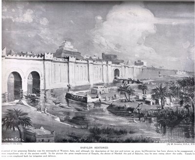 Hersteld Babylon, illustratie uit 