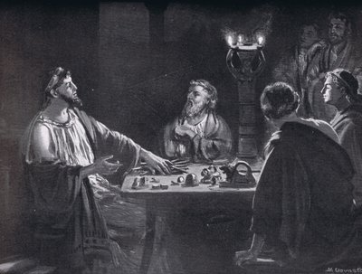 De introductie van maten en gewichten in Griekenland, illustratie uit 