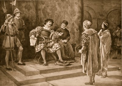 Thome de Sousa, eerste gouverneur-generaal van Brazilië (litho) door Margaret Dovaston