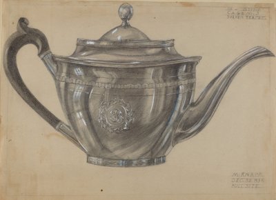 Zilveren Theepot door Margaret Knapp