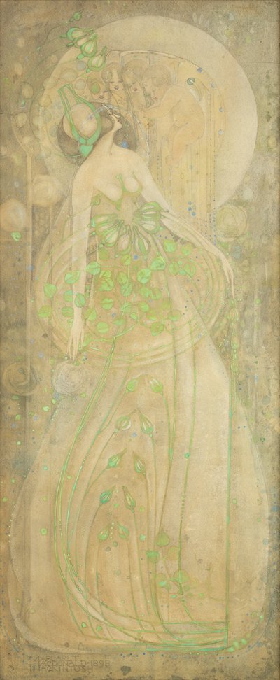 Junirozen door Margaret MacDonald Mackintosh