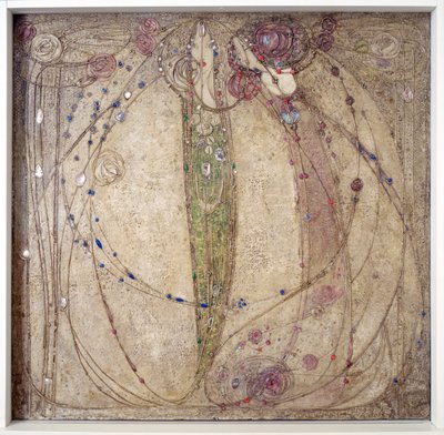 De witte roos en de rode roos door Margaret MacDonald Mackintosh