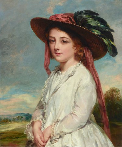 Miss Jane Blythe door Margaret Sarah Carpenter