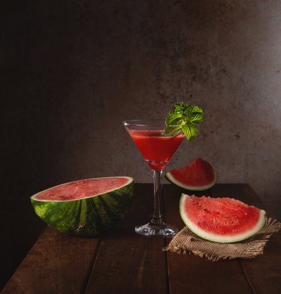 Watermeloen-muntcocktail door Margareth Perfoncio
