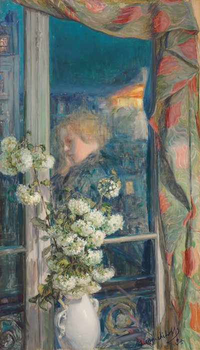 Reflectie van een Intieme Wereld, 1894 door Maria Iakunchikova