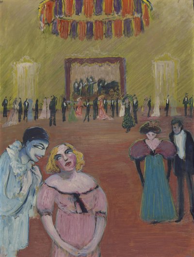 Balscène door Marianne von Werefkin