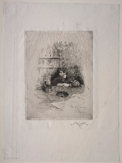 Portret van Zamaçóis door Mariano José María Bernardo Fortuny y Carbó
