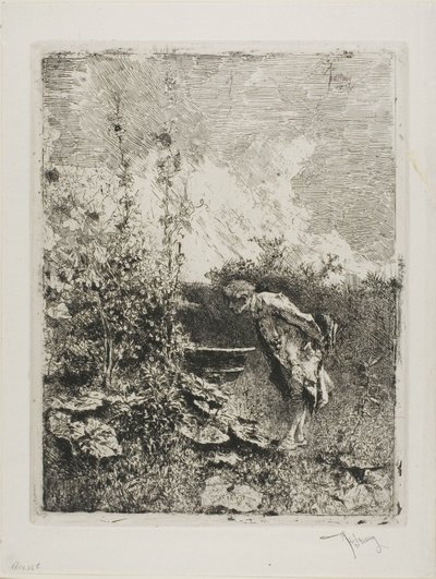 Tuinliefhebbers door Mariano Fortuny y Marsal