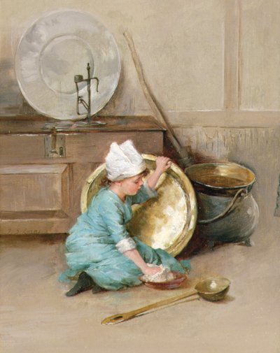 Messing Polijsten door Marie Elizabeth Seymour Lucas