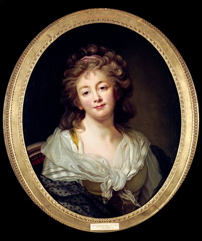 Zelfportret door Marie Genevieve Bouliard