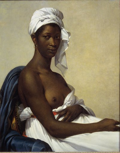 Portret van een negerin door Marie Guilhelmine Benoist