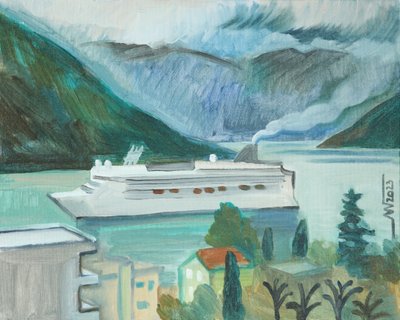 Mountain Fjord Cruise door Marina Gorkaeva