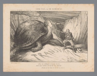 Oom Paul en De Schildpad door Marius Bauer