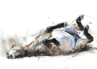 Rolling Rolling Rolling, 2011 door Mark Adlington