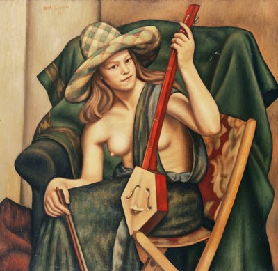 De Japanse Viool door Mark Gertler