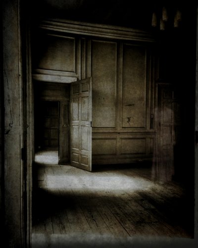 Gelambriseerde kamer met etherische figuur..., 2015 (foto) door Mark Gordon