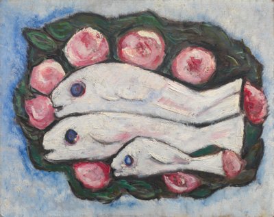 Banket in Stilte, 1935-36 door Marsden Hartley