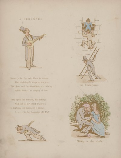 Pagina uit de Humours of Cynicus door Martin  Anderson