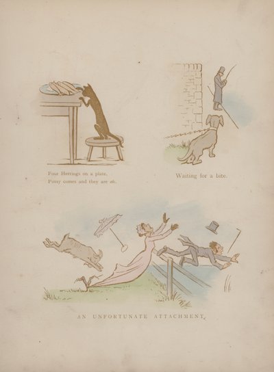 Pagina uit de Humours of Cynicus door Martin  Anderson