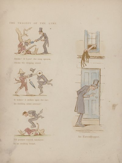 Pagina uit de Humours of Cynicus door Martin  Anderson