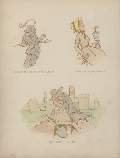 Pagina uit de Humours of Cynicus door Martin  Anderson