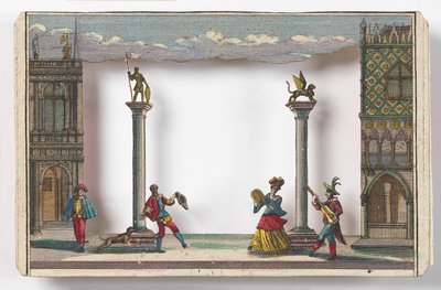 Het Carnaval van Venetië door Martin Engelbrecht