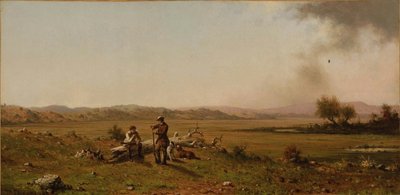 Jagers Rusten door Martin Johnson Heade