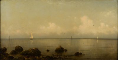 Thimble Island, CT, 1875-1876 door Martin Johnson Heade