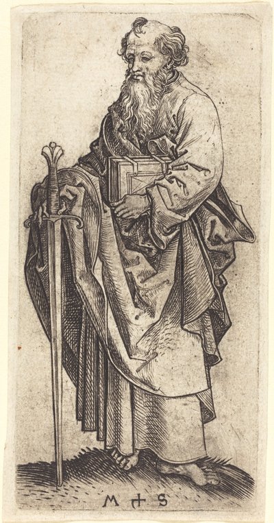 Sint Paulus door Martin Schongauer