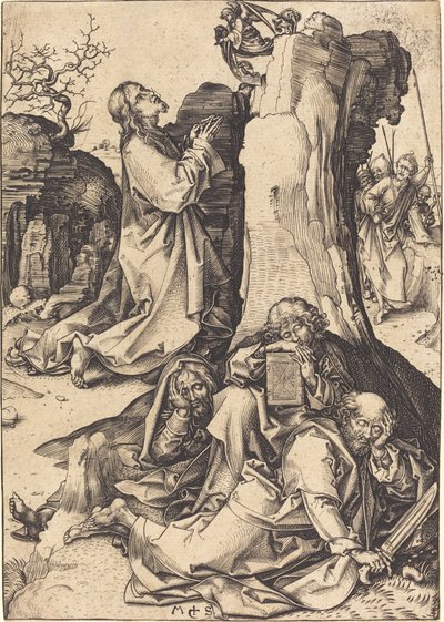 De Agonie in de Tuin door Martin Schongauer