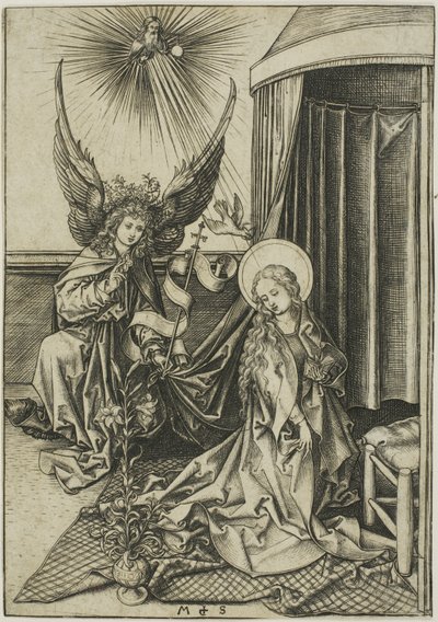De Aankondiging door Martin Schongauer