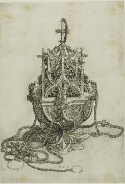 Het wierookvat door Martin Schongauer