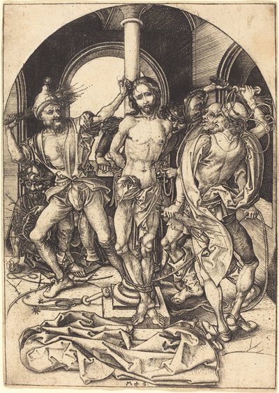 De Geseling door Martin Schongauer