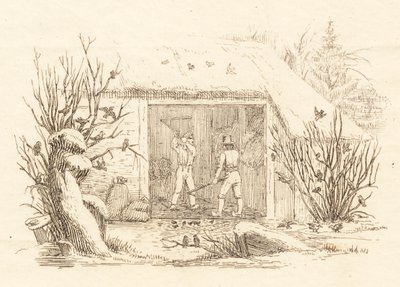 Illustratie voor "Halvhundrede Fabler for Børn" van Hey door Martinus Rørbye