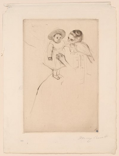 Hélène van Septeuil door Mary Cassatt