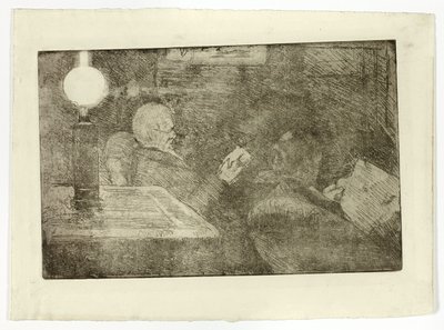 De Heer en Mevrouw Cassatt Lezen door Mary Cassatt