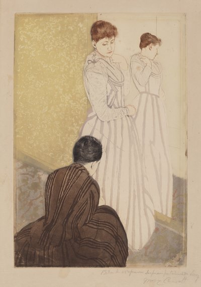 De Paskamer door Mary Cassatt