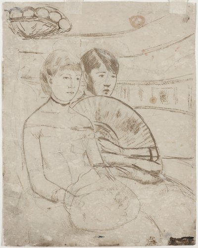 De Loge door Mary Cassatt