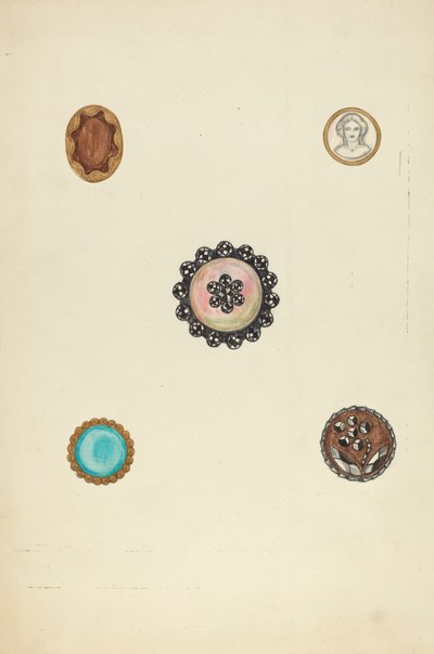 Knopen, 1935-1942 door Mary Fitzgerald
