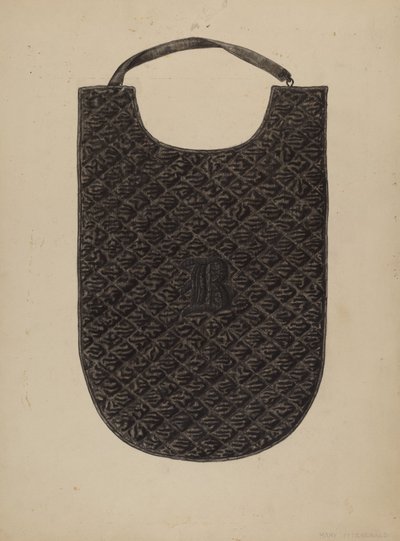 Gewatteerde borstbescherming, ca. 1940 door Mary Fitzgerald