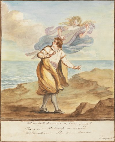 Ferdinand en Ariel door Mary Hoare