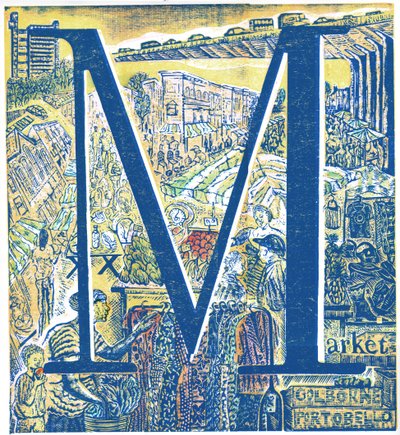Markt: Portobello en Golborne Road door Mary Kuper