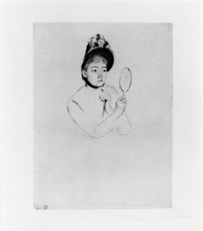 De hoed door Mary Stevenson Cassatt