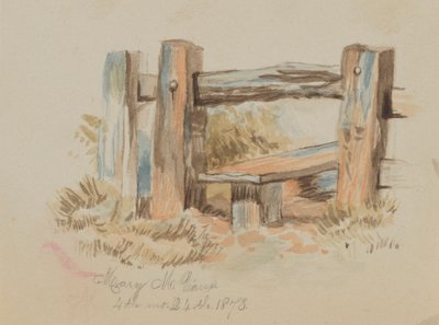 Zonder titel (Stile) door Mary Vaux Walcott